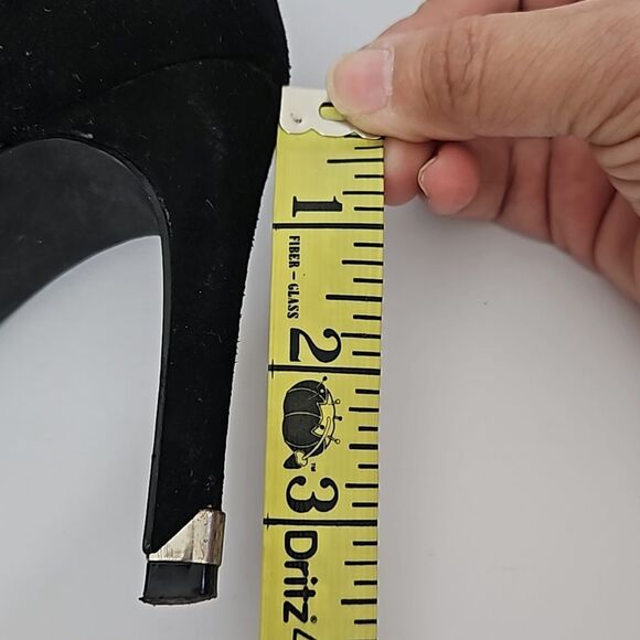 Call It Spring Thigh High Black Boots Nubuck Rosenman Size 6/36 - Picture 8 of 12